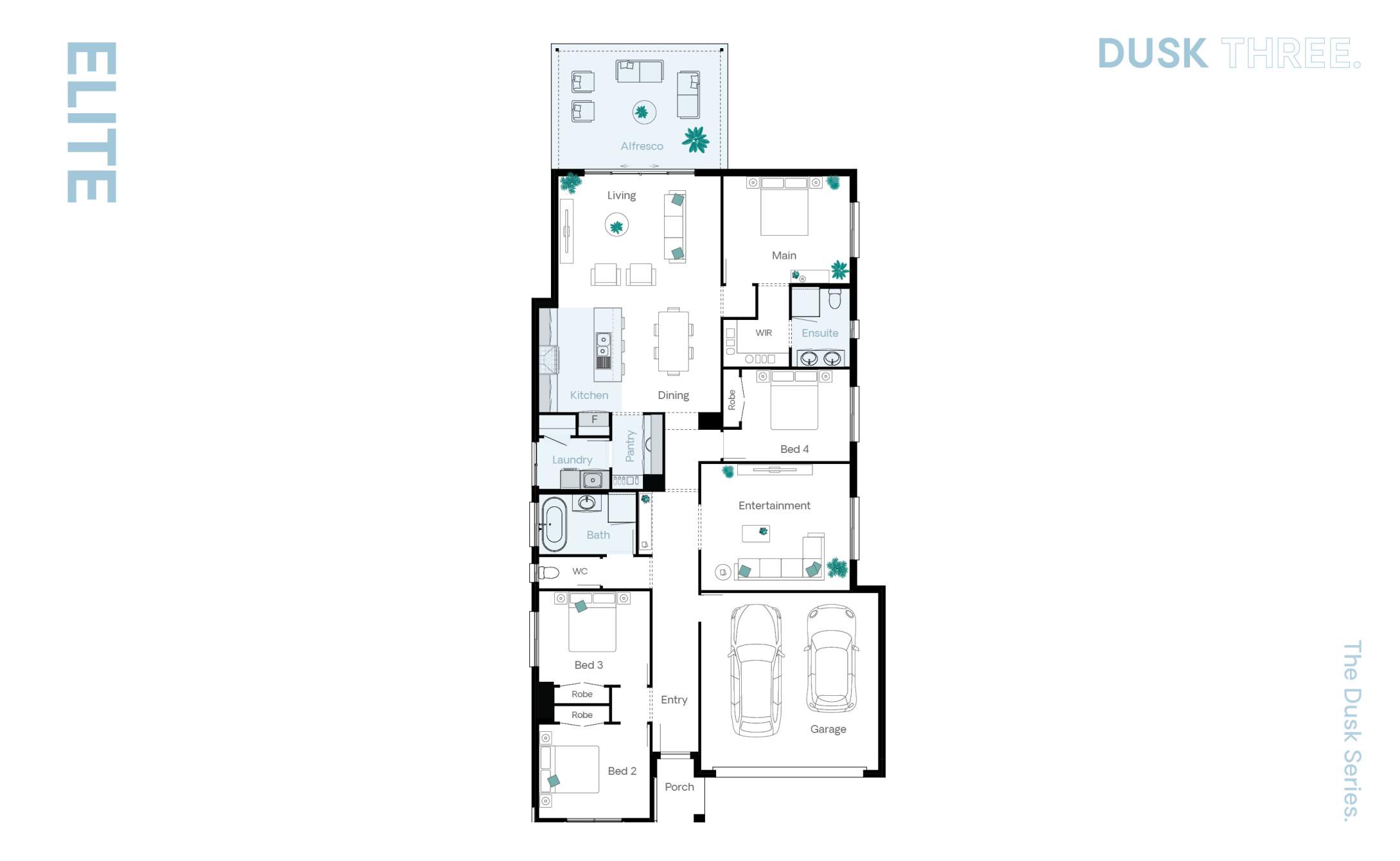 Dusk Four A NOW by Weeks Home Design Weeks Homes